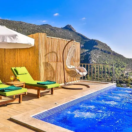 Charming With Private Pool And Jacuzzi Surrounded By Nature In Kalkan, Kas Islamlar (Mediterranean)